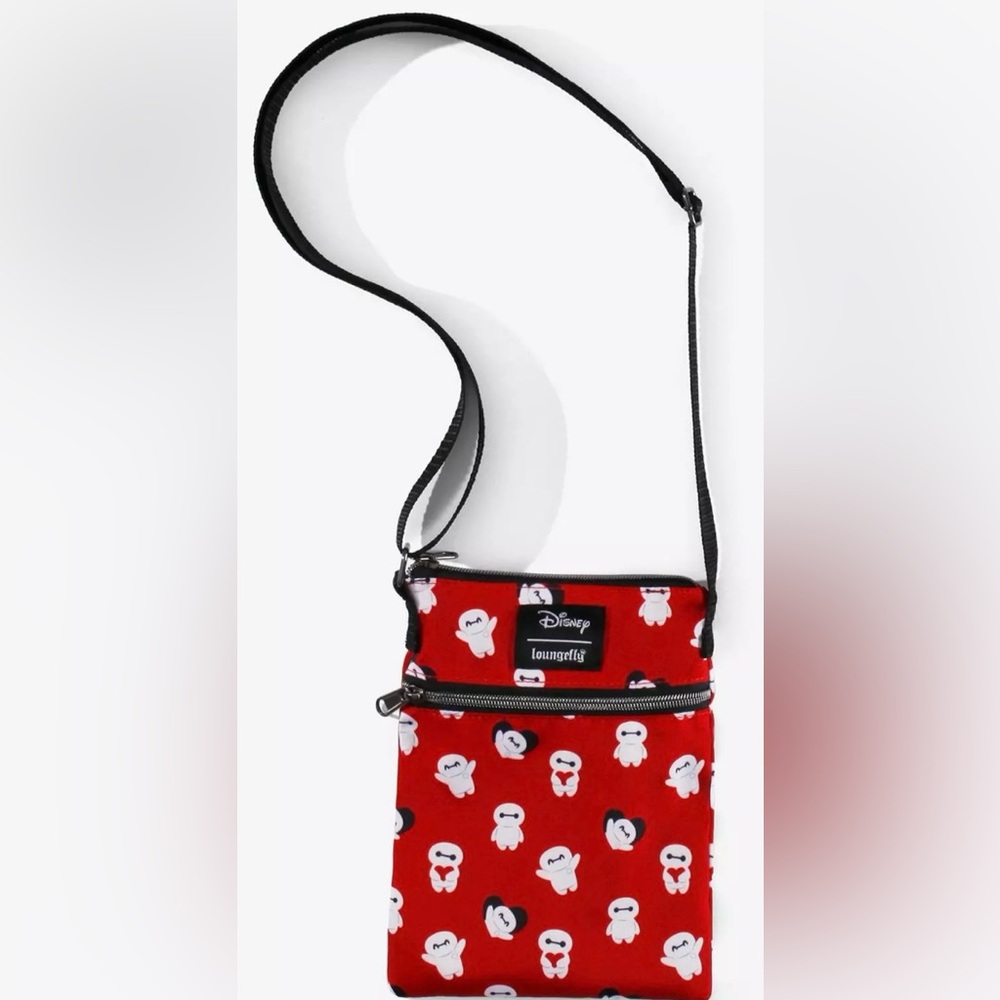 Loungefly Disney Big Hero 6 Baymax Passport Crossbody Bag